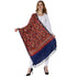 Women's Aari Embroidered Wool Stole
